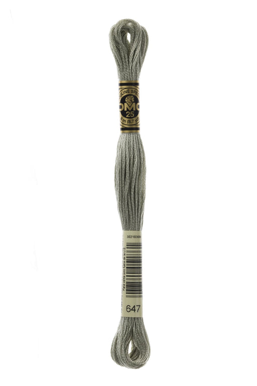 DMC Embroidery Stranded Thread - Six-Strand Embroidery Floss - 647 - Rock grey - HM Nabavian