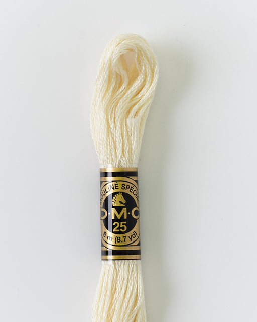 DMC Embroidery Stranded Thread - Six-Strand Embroidery Floss - 746 - Pearlescent Vanilla - HM Nabavian