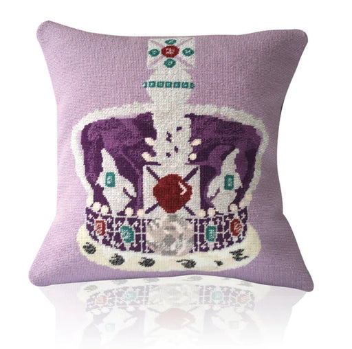 Flanders Needlepoint Kits - Imperial State Crown (Purple) - HM Nabavian