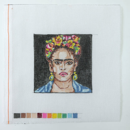 Frida Kahlo - Hand Painted Needlepoint Canvas - HM Nabavian