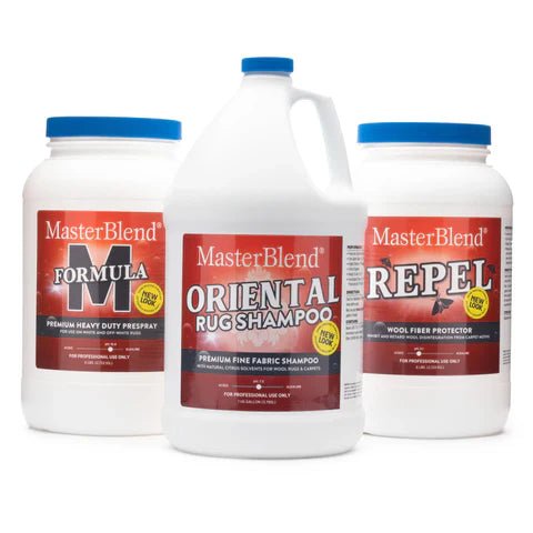 The Pro’s Workflow for Cleaning Area Rugs using MasterBlend® Products - HM Nabavian