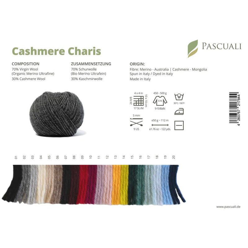 Pascuali Yarns | Sample Color Shade Cards
