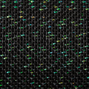 18 ct. Canvas - Zweigart Metallic Opalescent on Black, 40" wide *Sold by the foot* - HM Nabavian