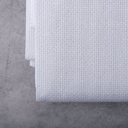 Aida (14 ct) - Metallic | 43" Wide - Opalescent/White - Sold by the foot - HM Nabavian