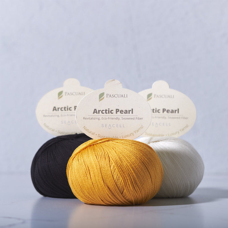 Arctic Pearl | Seaweed (Seacell) Yarn - by Pascuali - HM Nabavian