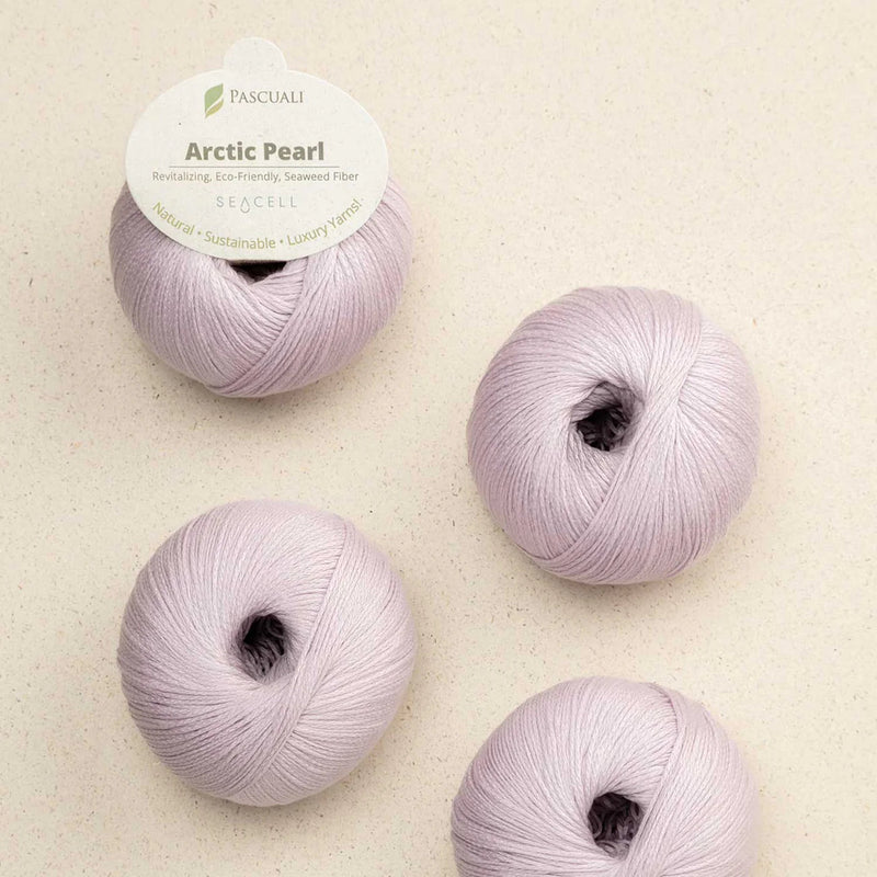 Arctic Pearl | Seaweed (Seacell) Yarn - by Pascuali - HM Nabavian