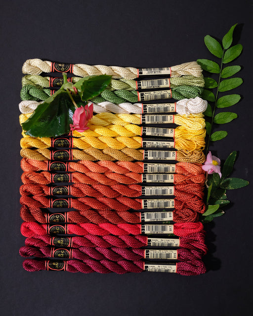Autumn Ember - DMC Perle Cotton Bundle - HM Nabavian