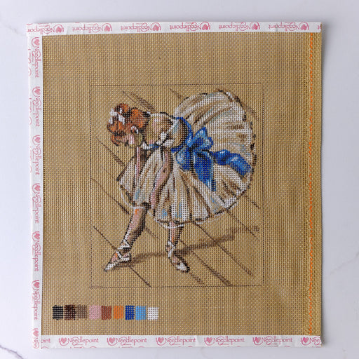 "Ballerina" - Hand Painted Needlepoint Canvas - HM Nabavian