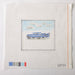 Blue Cadillac Coupe - Hand Painted Needlepoint Canvas - HM Nabavian