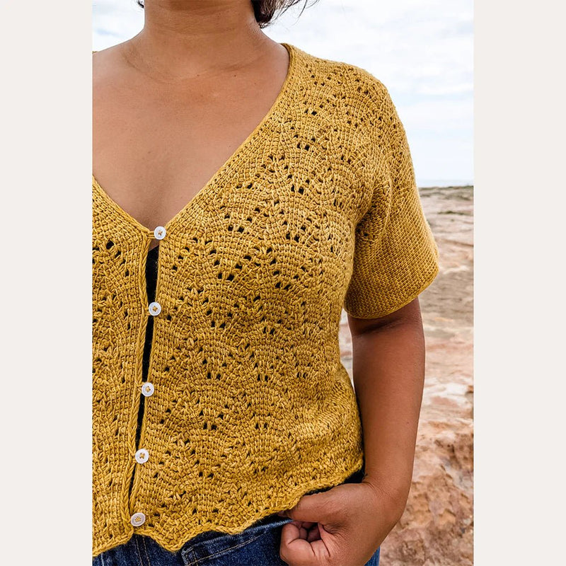 CROCHET PATTERN | PEARL TOP BY NOMAD STITCHES - HM Nabavian