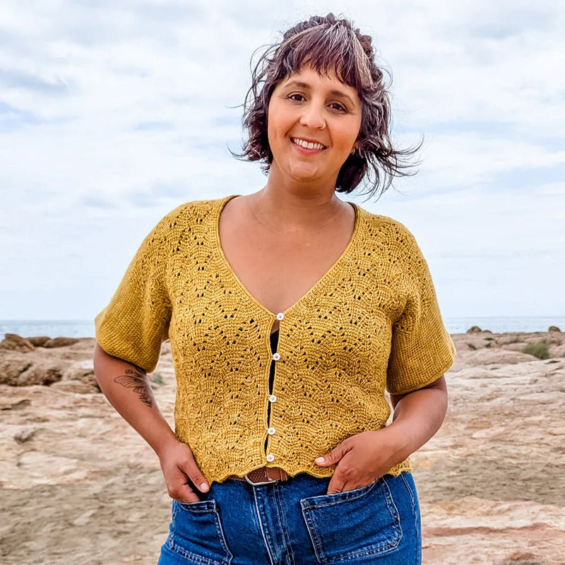 CROCHET PATTERN | PEARL TOP BY NOMAD STITCHES - HM Nabavian