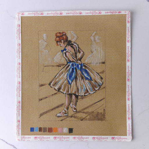 "Dages Dancer" - Hand Painted Needlepoint Canvas - HM Nabavian