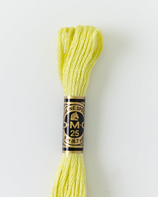 DMC Embroidery Stranded Thread - Six-Strand Embroidery Floss - 11 - Lemon Drop - HM Nabavian