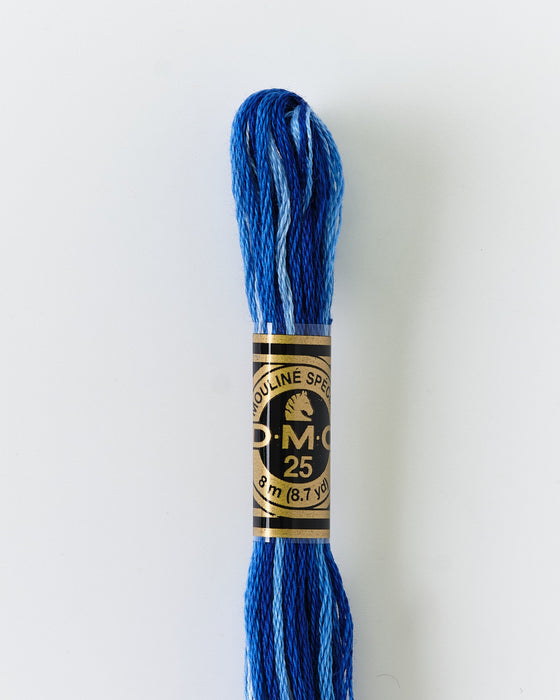 DMC Embroidery Stranded Thread - Six-Strand Embroidery Floss - 121 - Cyclades Blue Ombre - HM Nabavian