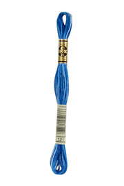 DMC Embroidery Stranded Thread - Six-Strand Embroidery Floss - 121 - Cyclades Blue Ombre - HM Nabavian