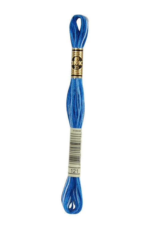 DMC Embroidery Stranded Thread - Six-Strand Embroidery Floss - 121 - Cyclades Blue Ombre - HM Nabavian