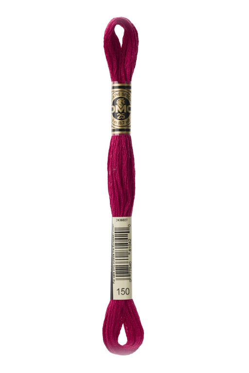 DMC Embroidery Stranded Thread - Six-Strand Embroidery Floss - 150 - Raspberry - HM Nabavian