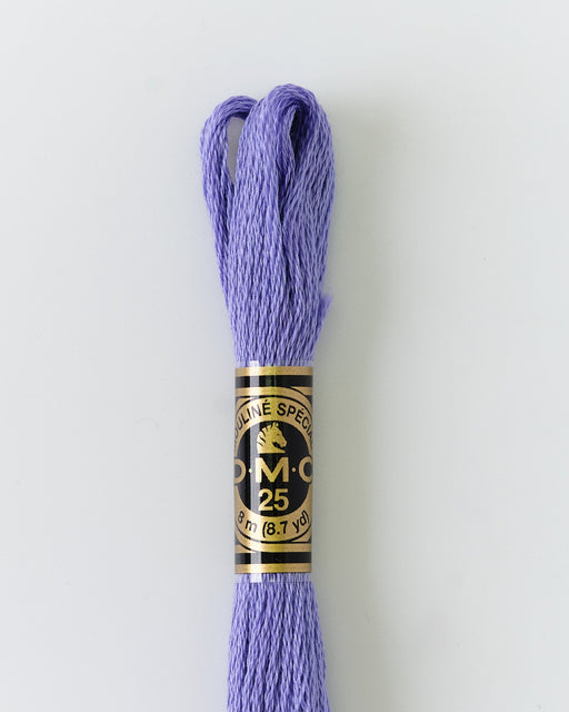 DMC Embroidery Stranded Thread - Six-Strand Embroidery Floss - 155 - Metallic Mauve - HM Nabavian