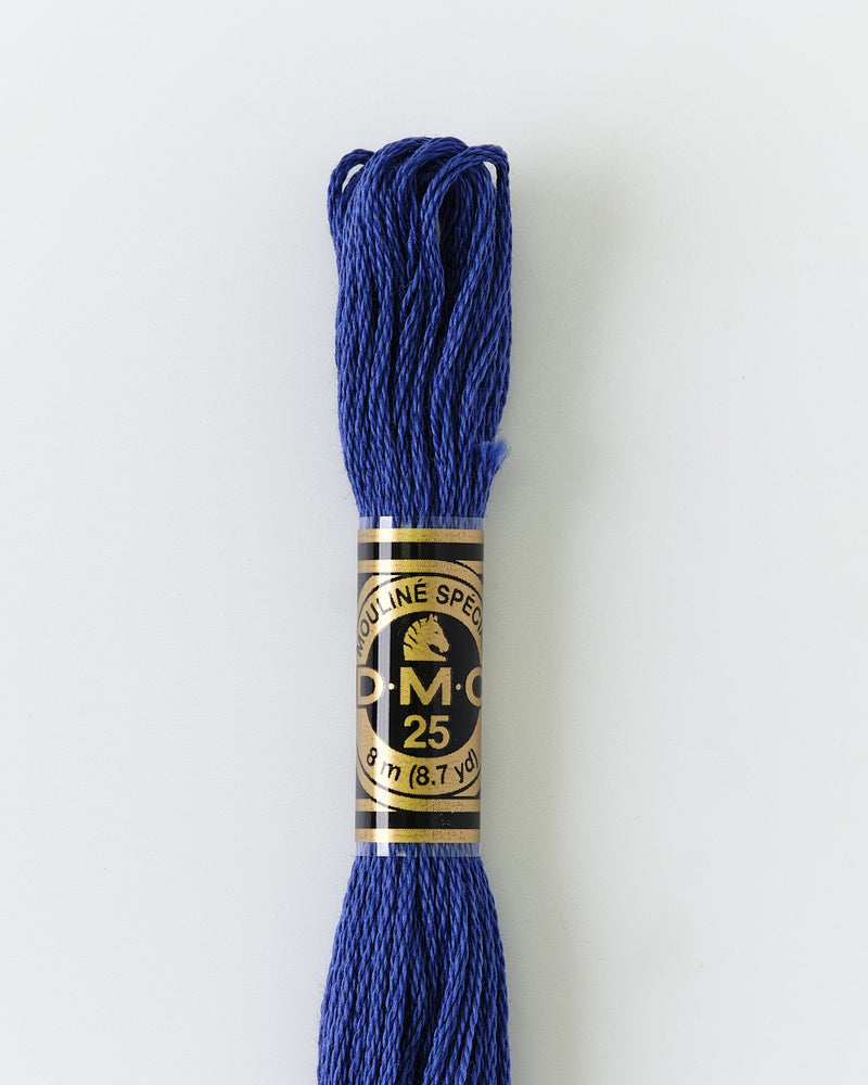 DMC Embroidery Stranded Thread - Six-Strand Embroidery Floss - 158 - Ultramarine Blue - HM Nabavian