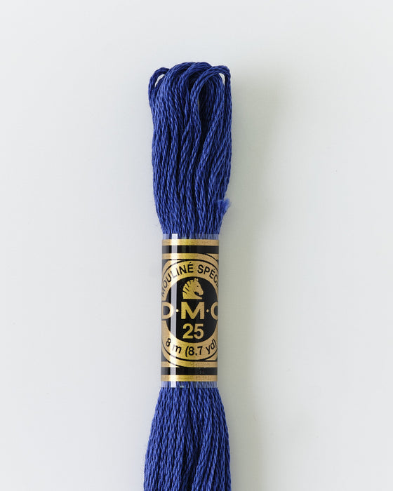 DMC Embroidery Stranded Thread - Six-Strand Embroidery Floss - 158 - Ultramarine Blue - HM Nabavian