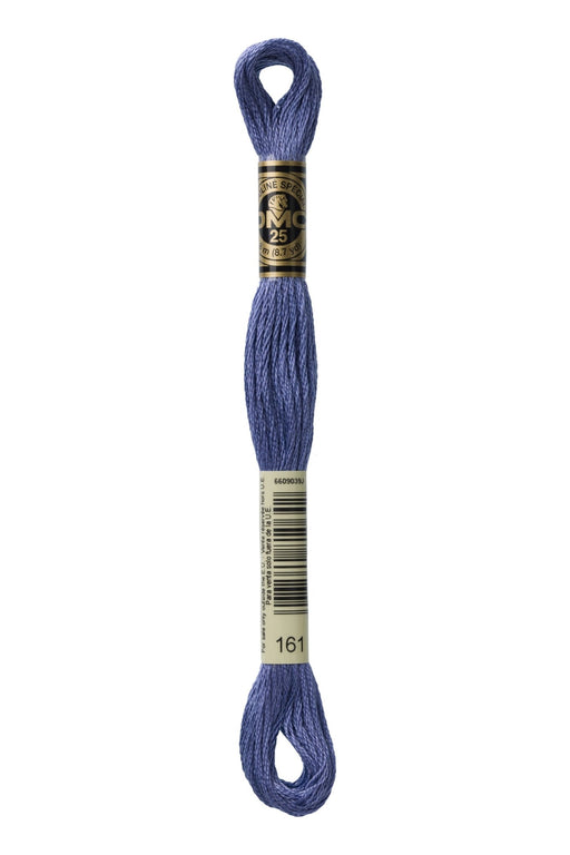 DMC Embroidery Stranded Thread - Six-Strand Embroidery Floss - 161 - Blue Ash - HM Nabavian