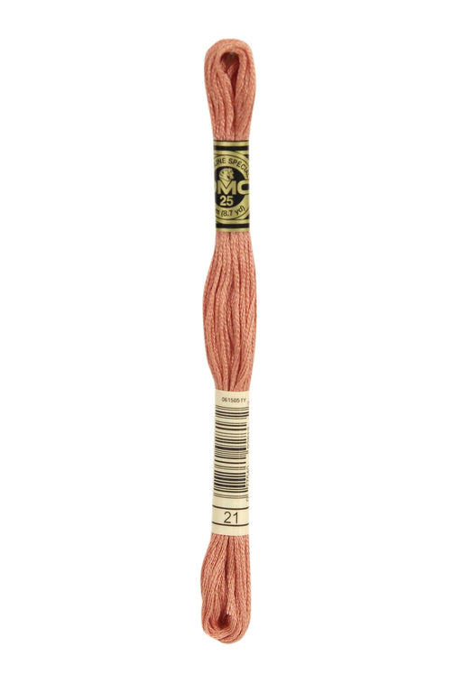 DMC Embroidery Stranded Thread - Six-Strand Embroidery Floss - 21 - Prosciutto - HM Nabavian