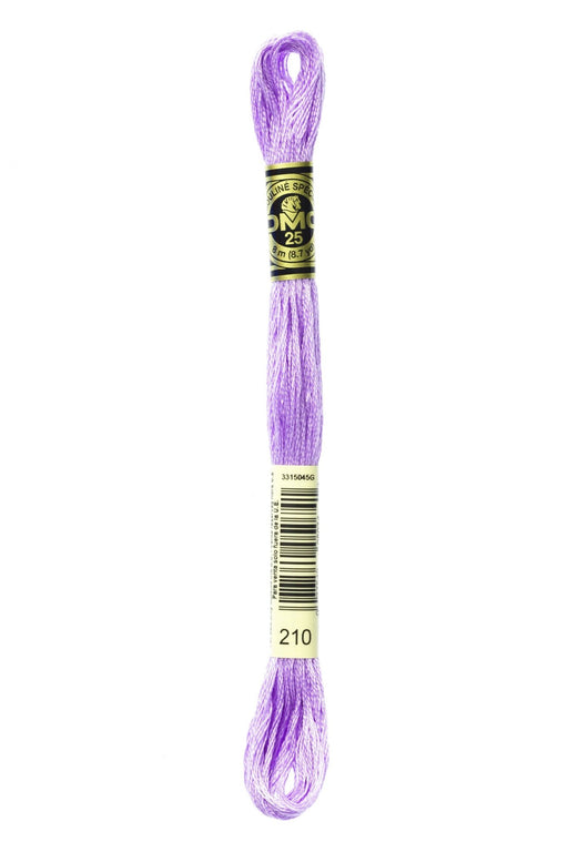 DMC Embroidery Stranded Thread - Six-Strand Embroidery Floss - 210 - Parma Violet - HM Nabavian