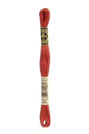 DMC Embroidery Stranded Thread - Six-Strand Embroidery Floss - 22 - Ruby - HM Nabavian