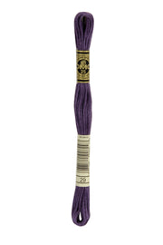 DMC Embroidery Stranded Thread - Six-Strand Embroidery Floss - 29 - Emperor Purple - HM Nabavian