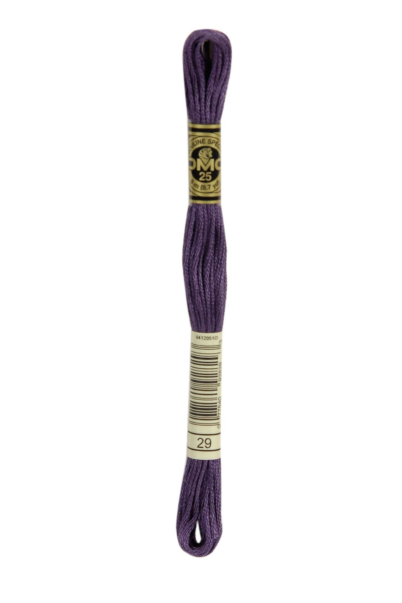 DMC Embroidery Stranded Thread - Six-Strand Embroidery Floss - 29 - Emperor Purple - HM Nabavian
