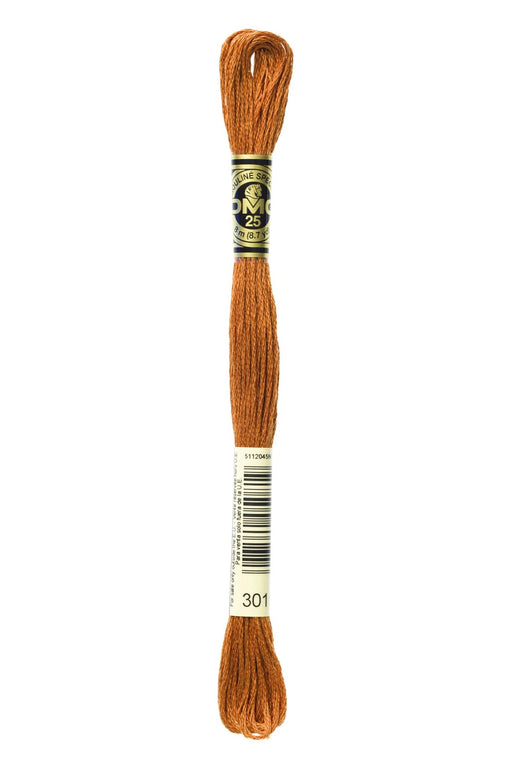 DMC Embroidery Stranded Thread - Six-Strand Embroidery Floss - 301 - Metallic Squirrel - HM Nabavian