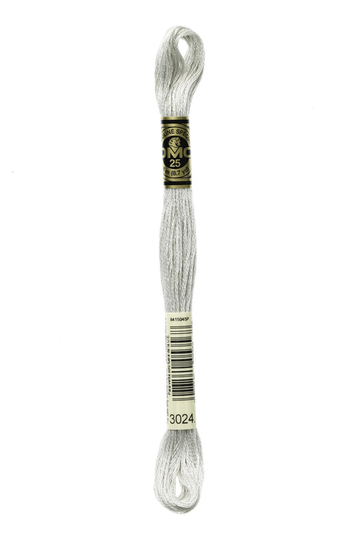 DMC Embroidery Stranded Thread - Six-Strand Embroidery Floss - 3024 - Silver linings - HM Nabavian