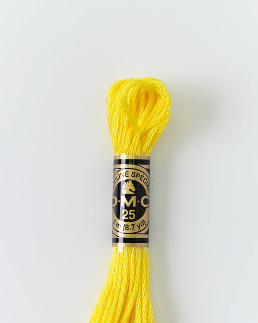 DMC Embroidery Stranded Thread - Six-Strand Embroidery Floss - 307 - Lemon - HM Nabavian