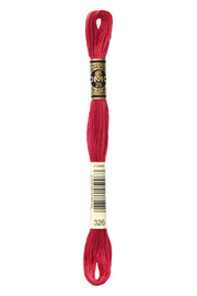 DMC Embroidery Stranded Thread - Six-Strand Embroidery Floss - 326 - Rhubarb - HM Nabavian