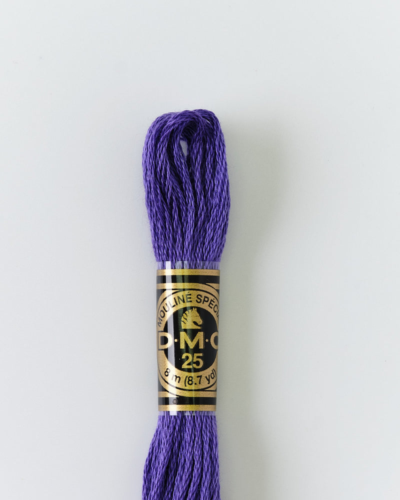 DMC Embroidery Stranded Thread - Six-Strand Embroidery Floss - 333 - Violet Blue - HM Nabavian