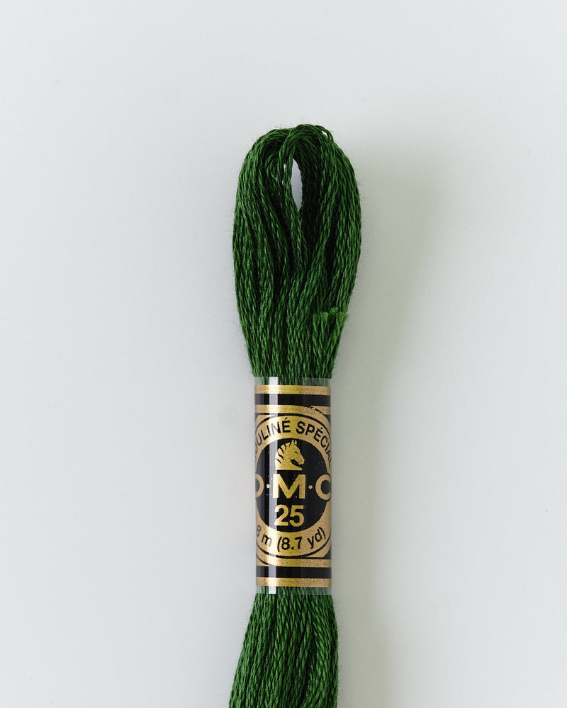 DMC Embroidery Stranded Thread - Six-Strand Embroidery Floss - 3345 - Spinach - HM Nabavian