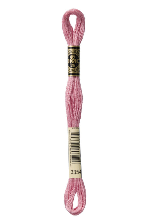 DMC Embroidery Stranded Thread - Six-Strand Embroidery Floss - 3354 - Baker Miller Pink - HM Nabavian