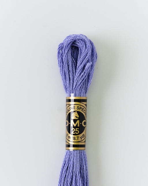 DMC Embroidery Stranded Thread - Six-Strand Embroidery Floss - 340 - Wisteria Blue - HM Nabavian