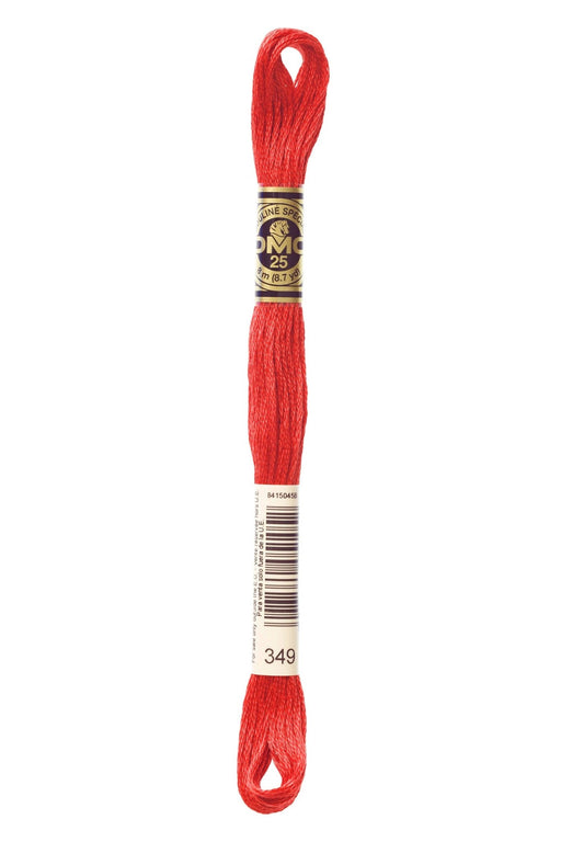 DMC Embroidery Stranded Thread - Six-Strand Embroidery Floss - 349 - Red Pepper - HM Nabavian