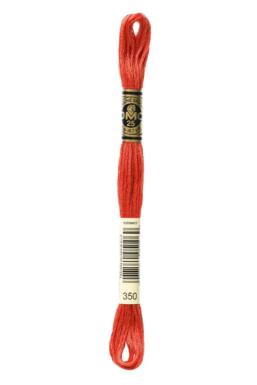 DMC Embroidery Stranded Thread - Six-Strand Embroidery Floss - 350 - Vermillion - HM Nabavian