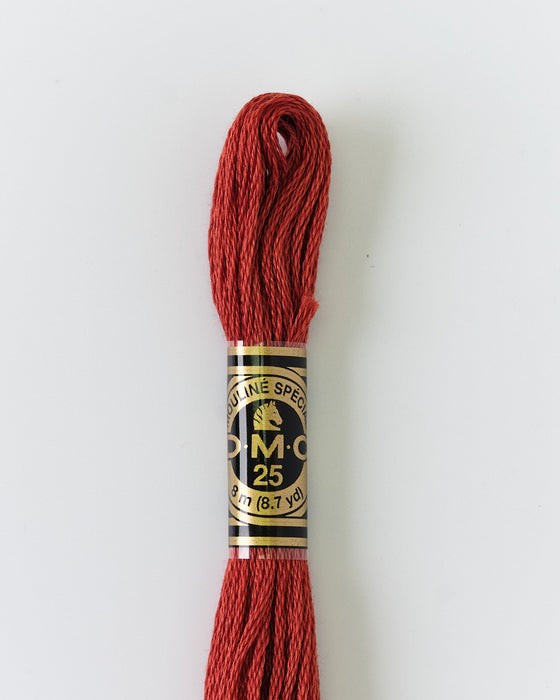 DMC Embroidery Stranded Thread - Six-Strand Embroidery Floss - 355 - Red Brown - HM Nabavian