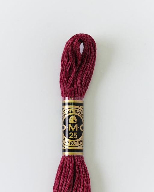 DMC Embroidery Stranded Thread - Six-Strand Embroidery Floss - 3685 - Metallic Bramble - HM Nabavian