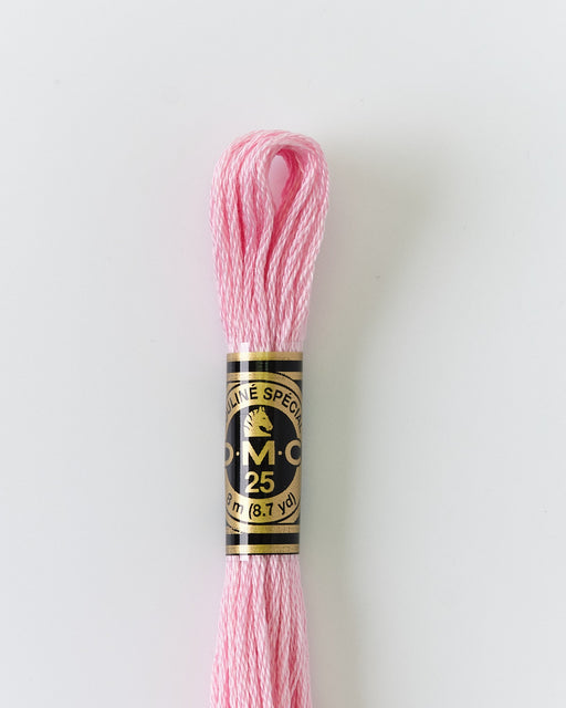 DMC Embroidery Stranded Thread - Six-Strand Embroidery Floss - 3689 - Pale Orchid - HM Nabavian