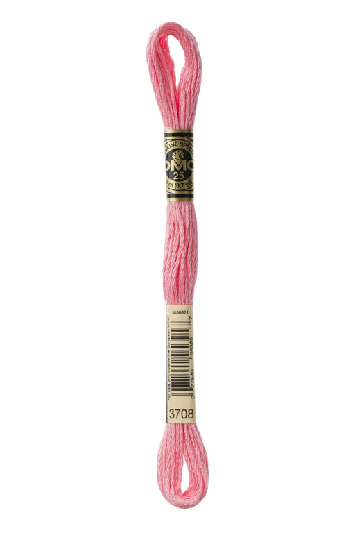 DMC Embroidery Stranded Thread - Six-Strand Embroidery Floss - 3708 - Azalea - HM Nabavian