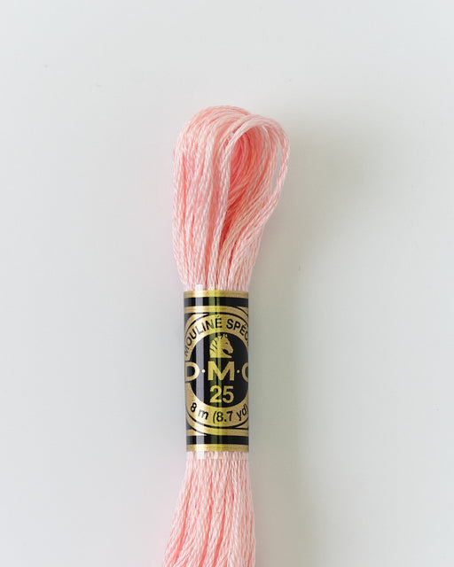 DMC Embroidery Stranded Thread - Six-Strand Embroidery Floss - 3713 - Rose Quartz - HM Nabavian