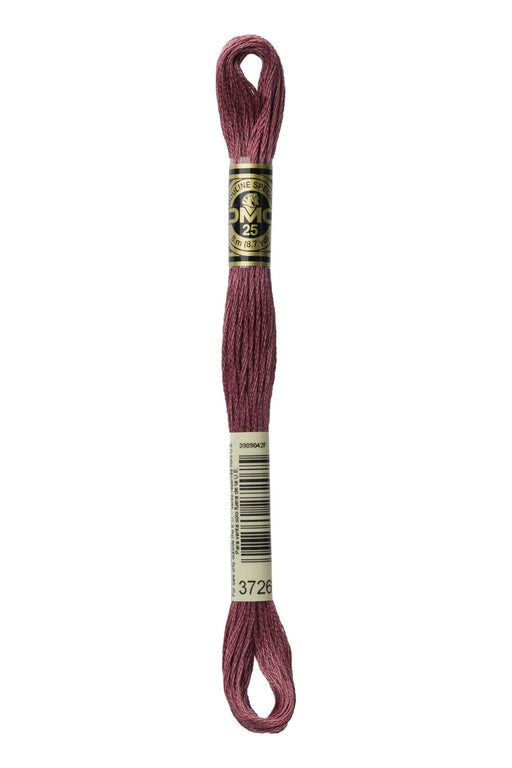 DMC Embroidery Stranded Thread - Six-Strand Embroidery Floss - 3726 - Iced Plum - HM Nabavian