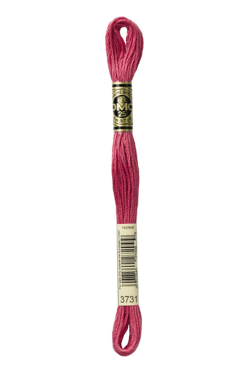 DMC Embroidery Stranded Thread - Six-Strand Embroidery Floss - 3731 - Pink Pepper - HM Nabavian