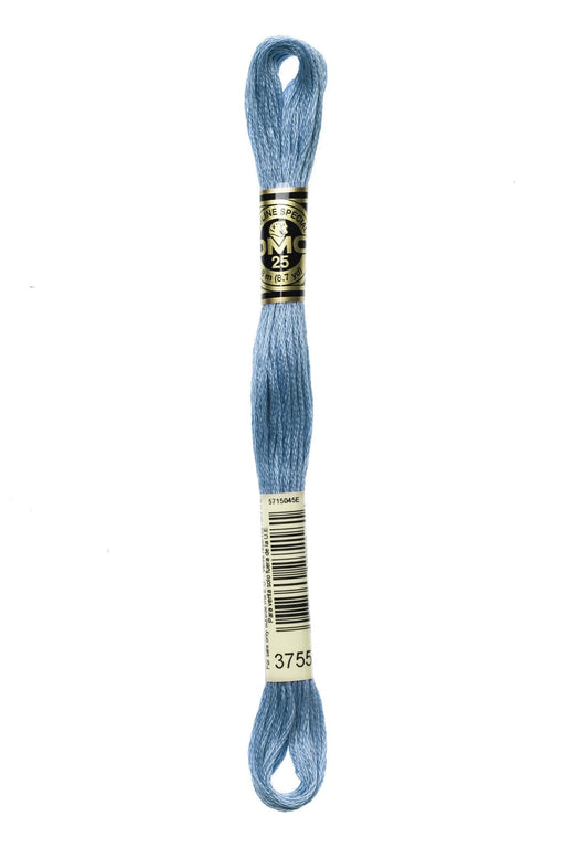 DMC Embroidery Stranded Thread - Six-Strand Embroidery Floss - 3755 - Pastel Blue - HM Nabavian