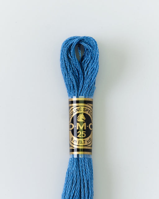 DMC Embroidery Stranded Thread - Six-Strand Embroidery Floss - 3760 - Fjord Blue - HM Nabavian