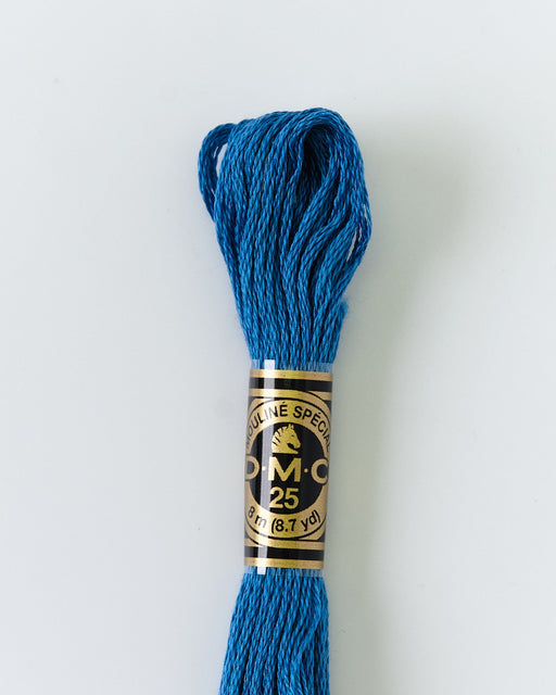 DMC Embroidery Stranded Thread - Six-Strand Embroidery Floss - 3765 - Blue Teal - HM Nabavian